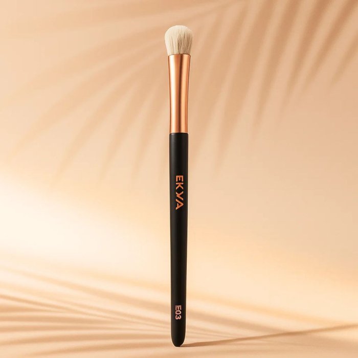 ბუნებრივი ბეწვის ჩრდილის ჩასაშლელი ფუნჯი